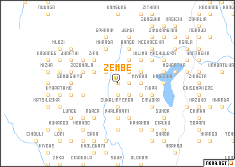 map of Zembe