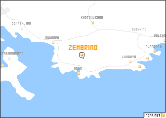 map of Zembrino