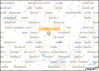 map of Zembschen