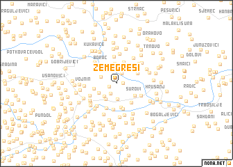 map of Zemegresi