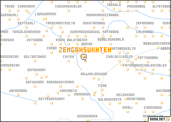 map of Zemgah Sūkhteh