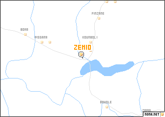 map of Zemio