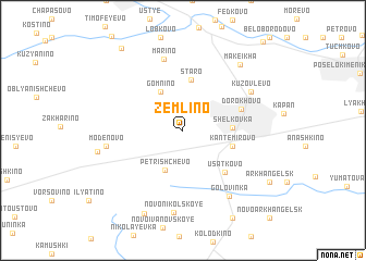 map of Zemlino