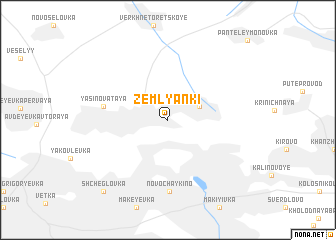 map of Zemlyanki