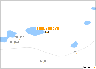 map of Zemlyanoye