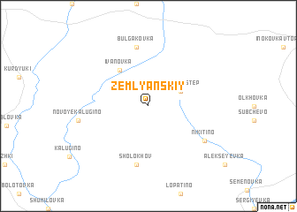 map of Zemlyanskiy