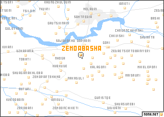 map of Zemo Abasha