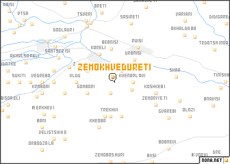 map of Zemo Khveduret\
