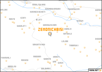 map of Zemo Nichʼbisi