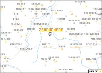 map of Zemouchene