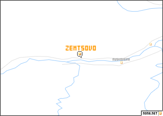 map of Zemtsovo