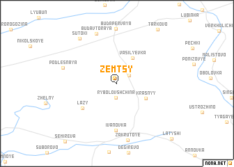 map of Zemtsy