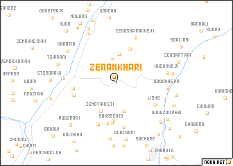 map of Zenamkhari