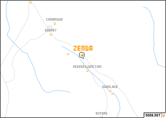 map of Zenda