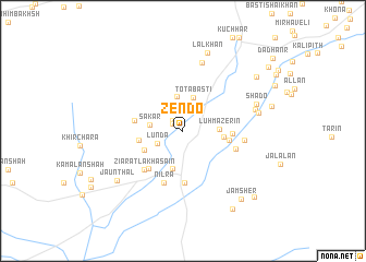 map of Zendo