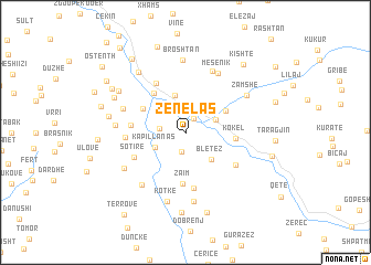 map of Zenelas