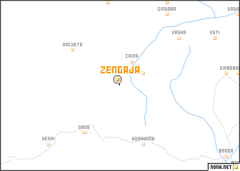 map of Zengaja