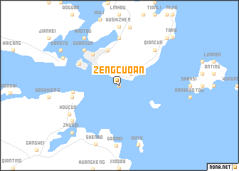 map of Zengcuo\