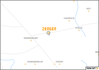 map of Zengen