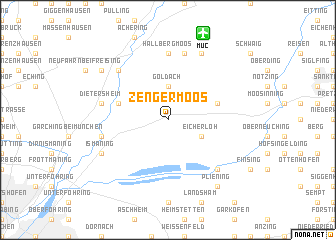 map of Zengermoos