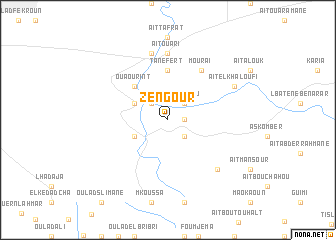 map of Zengour