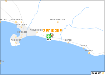 map of Zenikame