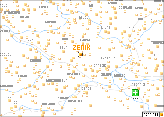 map of Zenik