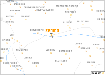 map of Zenino