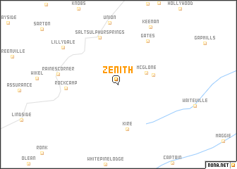 map of Zenith