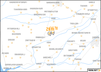 map of Zeni