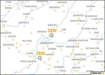 map of Zeni