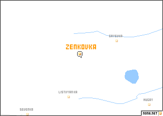 map of Zenkovka