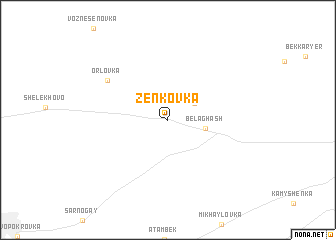 map of Zenkovka