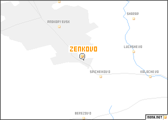 map of Zenkovo