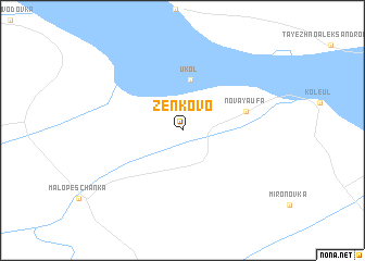 map of Zenkovo