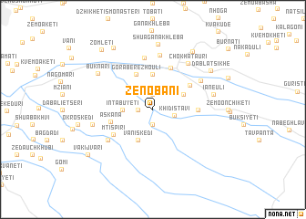 map of Zenobani