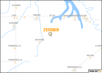 map of Zenobia