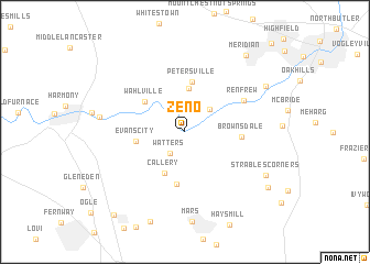 map of Zeno