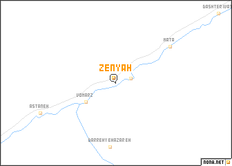 map of Zenyah