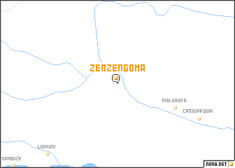 map of Zenzengoma