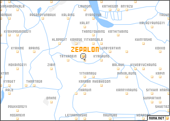 map of Zepalon