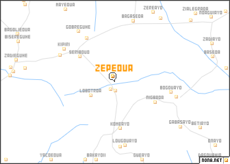 map of Zépéoua