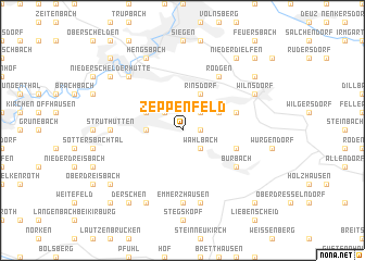 map of Zeppenfeld