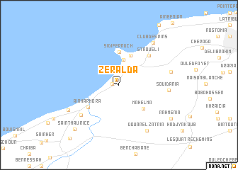 map of Zeralda