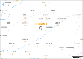 map of Zeramēl