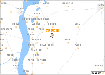 map of Zerami