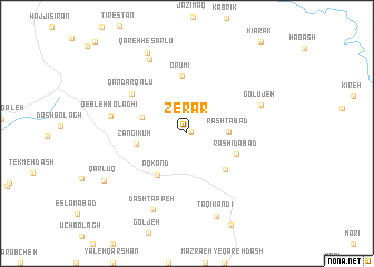map of Zerar