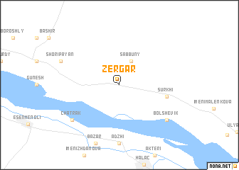 map of Zergar