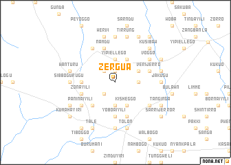 map of Zergua