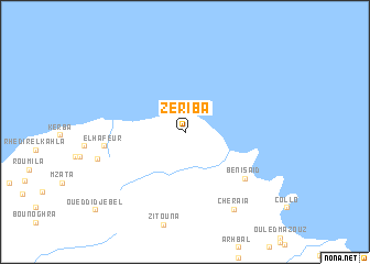 map of Zeriba